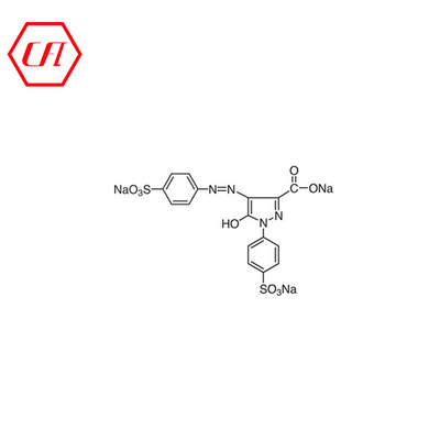 E102 افزودنی مواد غذایی پودر تارترازین 85% CAS 1934-21-0