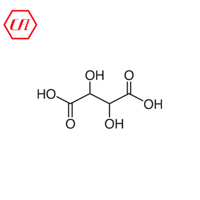 مواد غذایی و صنعت درجه 99.5٪ CAS 133-37-9 DL-Tartaric Acid