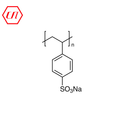 پاکیزه 99٪ Min پودر PSS Cas 25704-18-1 پلی سدیم-P- استیرن سولفونات