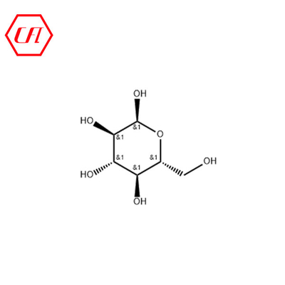 مواد خام پودر بدون آب درجه غذایی CAS 492-62-6 DEXTROSE