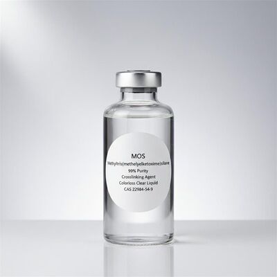 MOS متیل تریس (متیل اتیل کتوکسیم) سیلان خلوص 99% عامل اتصال عرضی مایع شفاف بی‌رنگ CAS 22984-54-9